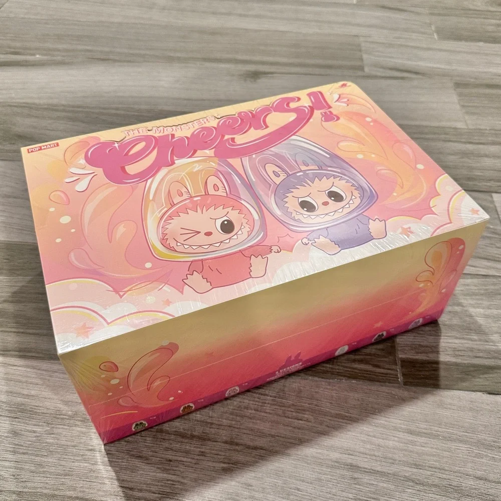 Pop Mart Labubu Cheers Full Set Double walled Glass 6 Blind Box